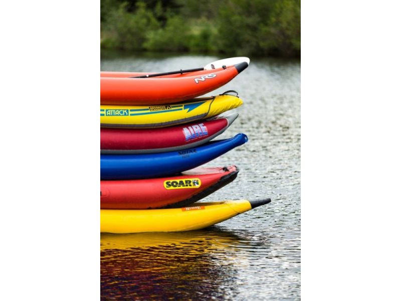 La tendencia de los kayaks hinchables