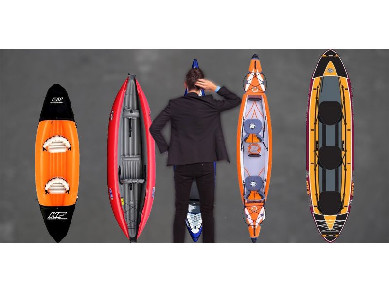 Guía de compra - Escoge acertadamente tu Kayak Hinchable