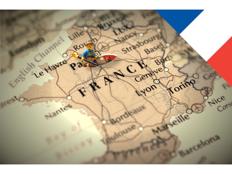 ¿Dónde hacer paddle surf en francia?