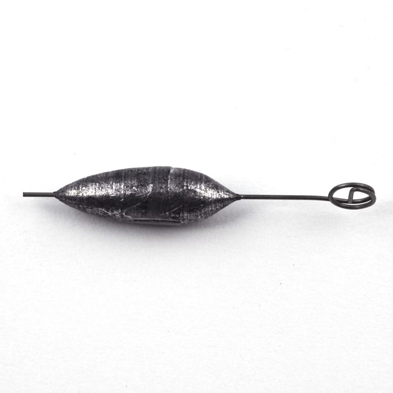 Plomo para pesca olivas abombadas perforadas - Decathlon