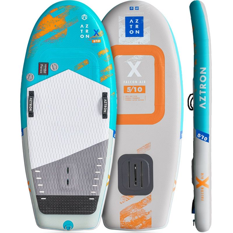 Pack Wing Foil Aztron Falcon Air 5.10 + Vela Wing Aztron 4.0 + Foil ...