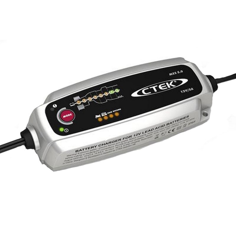 Chargeur batterie moto CTEK XS0.8A de 1.2 à 32 ah 