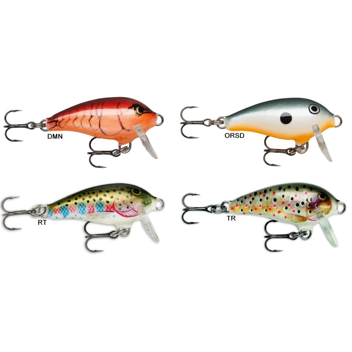 Rapala Deep Rattlin Fat Rap 7cm/20g Wobbler Leurre Brochet Perche
