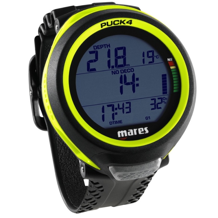 Ordenador De Buceo Mares Puck Amarillo