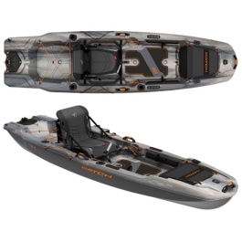 Kayak de pesca Pelican El Atrápalo 110 Modo Gris Magnético