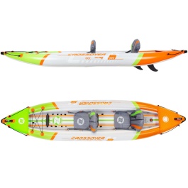 Kayak gonflable PVC Zray Tortuga Crossover 2P