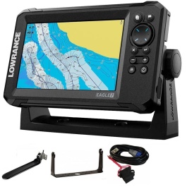 Lowrance Eagle 7 CHIRP HDI Sonda Gps + Transductor 50/200/455/800 KHz