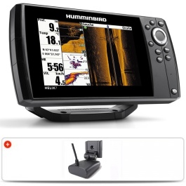Humminbird Helix 7 G4 chirp SI + Transductor TA + T°c