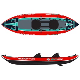 Kayak gonflable 2 places