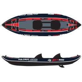 Kayak gonflable 2 places fond haute pression