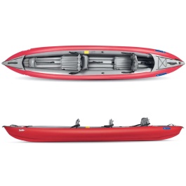 Kayak gonflable Gumotex Solar 019 Rouge | 2 places