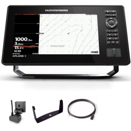 Humminbird Xplore 9 CHIRP + Transductor De Popa + T°c