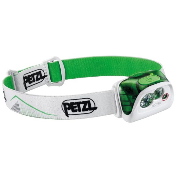 Linterna Frontal Petzl Actik - Verde -  - Todo para tus  actividades náuticas
