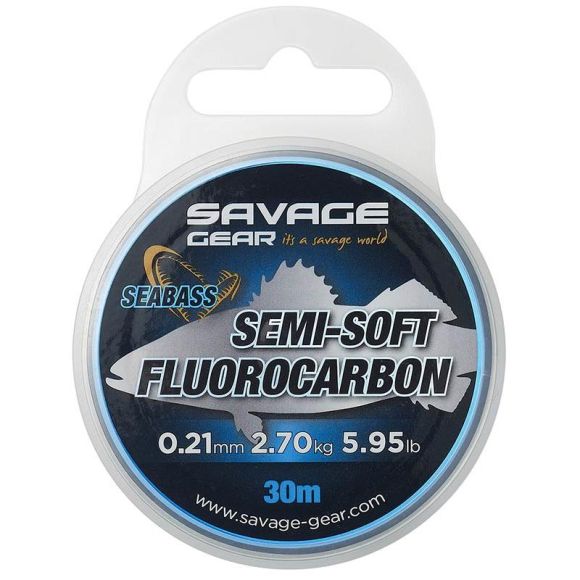 Hilo Fluorocarbono Savage Gear Semi-Soft Seabass -  - Todo para  tus actividades náuticas