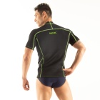 Camiseta rashguard Seac sub Fit Short Negro - Talla Xl