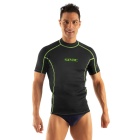 Camiseta rashguard Seac sub Fit Short Negro - Talla M