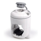 Base Railblaza para tubo cuadrado redondo blanco