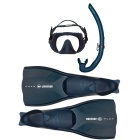 Kit Snorkel Beuchat Atoll - Ultra Azul - 40/41