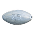 Las aceitunas de plomo perforaron un bulto abultado X 100 en 2,5 gr