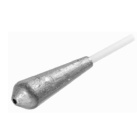 Plomo bomba surf corredera + tubo 80 gr
