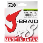 Tresse Daiwa J Braid 8 brins 300 m Verte 28/100