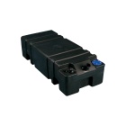 Depósito de combustible Nuova Rade Sogliola sin tapón de cierre entrada 45° - 49 L - 85x35x22cm