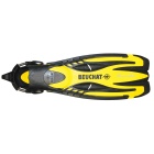 Aletas Beuchat PowerJet Regular Flex Amarillas - XL