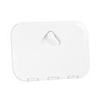 Escotilla Nuova Rade Top Line con cerradura 270 x 375 mm - marfil