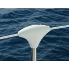 Protector de candelabros Ocean - blanco