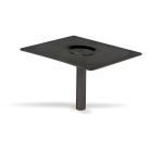 Platina de asiento alta acero