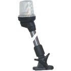 Luz blanca sobre asta Lalizas Soporte negro - 23 cm abatible