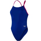 Bañador mujer Solid Tie-Back Speedo Blue - Talla 40