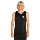 Camiseta lycra hombre Rip Curl Surflite mangas cortas - Negro - M