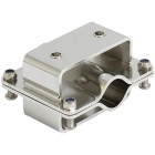 Brida doble de acero inoxidable Seanox para portacañas - Acero inoxidable Diámetro 22 a 35mm