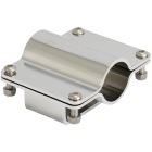 Brida de acero inoxidable Seanox para portacañas -Acero inoxidable Diámetro 36 a 50mm