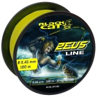 Hilo trenzado pesca Black Cat Zeus line - Ø0,60mm 3000m 59kg,130lbs amarillo