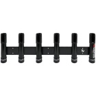 Portacañas Seanox 6 cañas de pescar - Negro