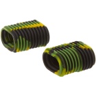 Empuñadura para el mango de carrete Reel Grip - Blanco / naranja metálico