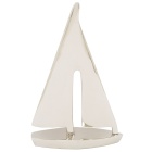 Prensa de papel velero alisios latón niquelado H 19,5 cm