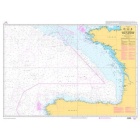 Carta Shom dobló el Golfo de Vizcaya - De Brest a Cabo Finisterre