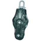 Polea violin Wichard con roldana grillete y quitavueltas bola 55