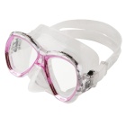 Máscara Seac sub Elba MD - Junior - Transparente/Rosa