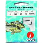 Forjado azul invertido 9335 BL 150 cm Anzuelos N°4 en Nylon 26/100