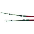 Cable de control Teleflex serie 33C Rojo - 3,04m