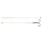 Terminal Cannelle Nylflex C702 Hebilla de 40 cm + Anzuelo Doble nº 2