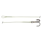 Terminal Cannelle Nylflex C703 Hebilla de 40 cm + Anzuelo Triple N°1/0