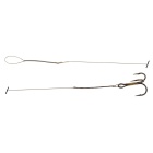 Terminal Cannelle Megaflex C733 Hebilla de 40 cm + Anzuelo Triple nº 8
