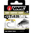 Anzuelos montados Vmc 7110 Carp Gold - n°8