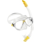 Kit Snorkel Cressi Marea VIP Transparente/Amarillo