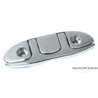 Cornamusa plegable Osculati AISI136 con tornillos - 143 mm x 53 mm Distancia entre ejes 92 mm